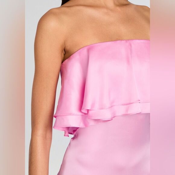 NWT RETROFÊTE QUEENIE DRESS in Camellia - Picture 4 of 11